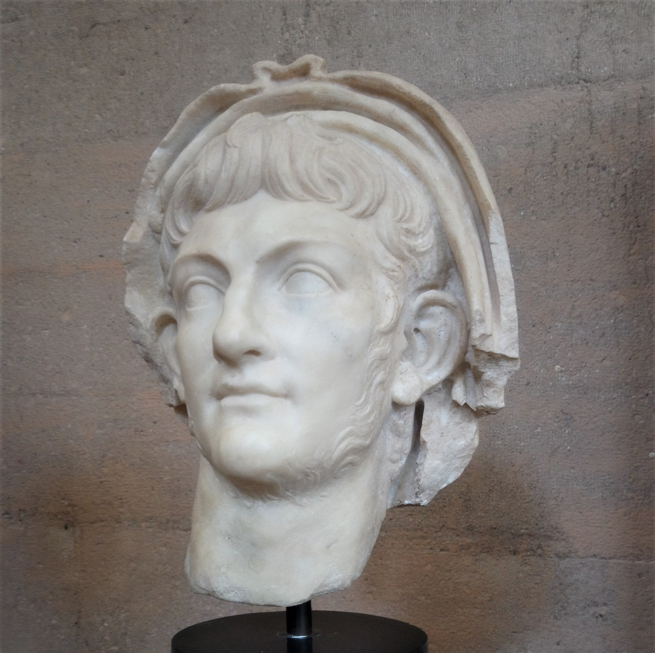 Portrait of the Emperor Nero, ca 60 CE, Museum of Corinth